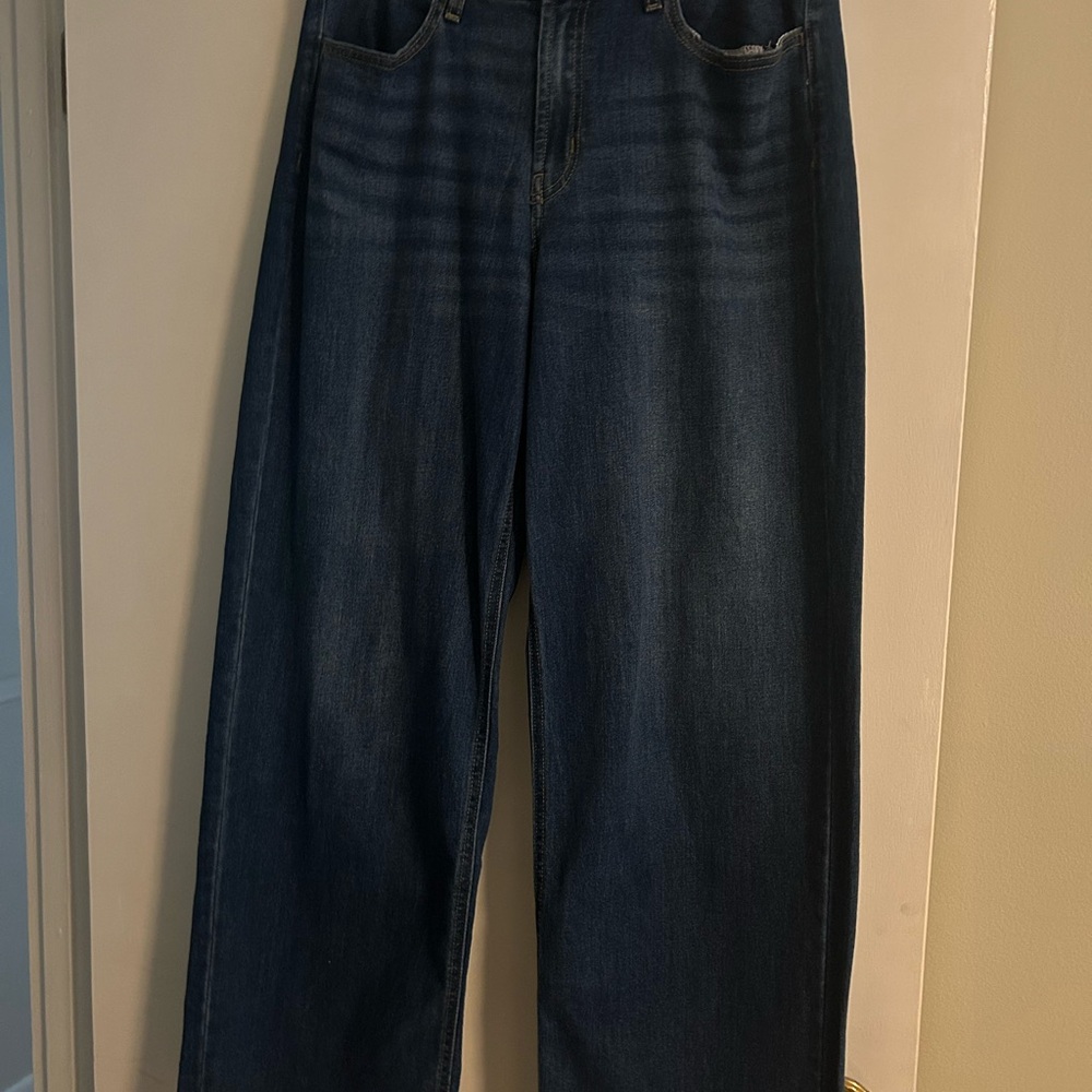 Old Navy Dark Blue Wide-Leg Jeans